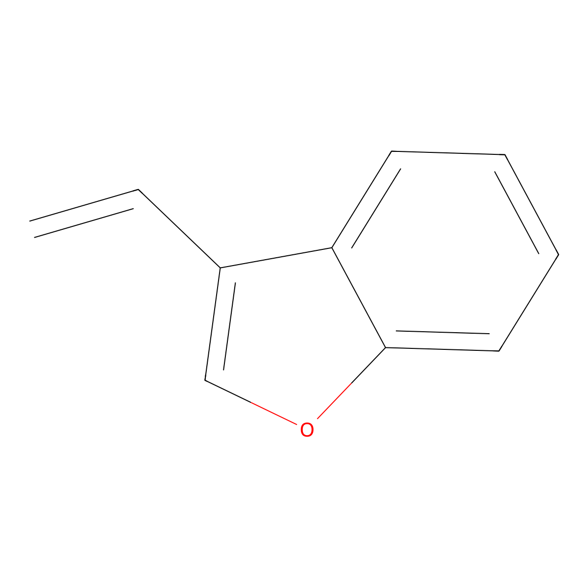 3-Vinylbenzofuran molecular structure, CAS 63703-24-2