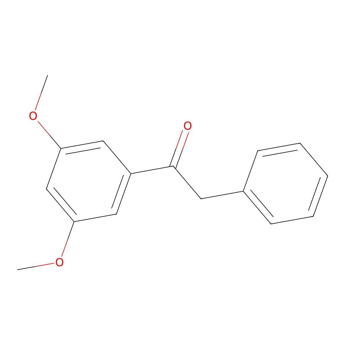 1-(3,5-Dimethoxyphenyl)-2-phenylethanone molecular structure, CAS 63720-48-9