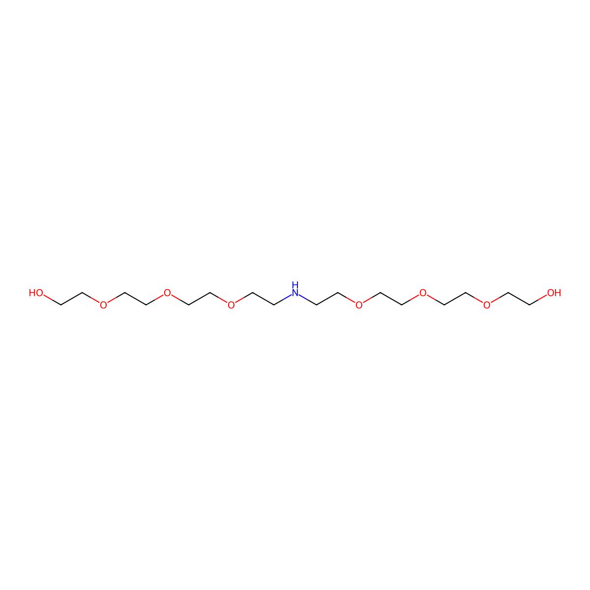 NH-bis(PEG3-OH) molecular structure, CAS 63721-14-2