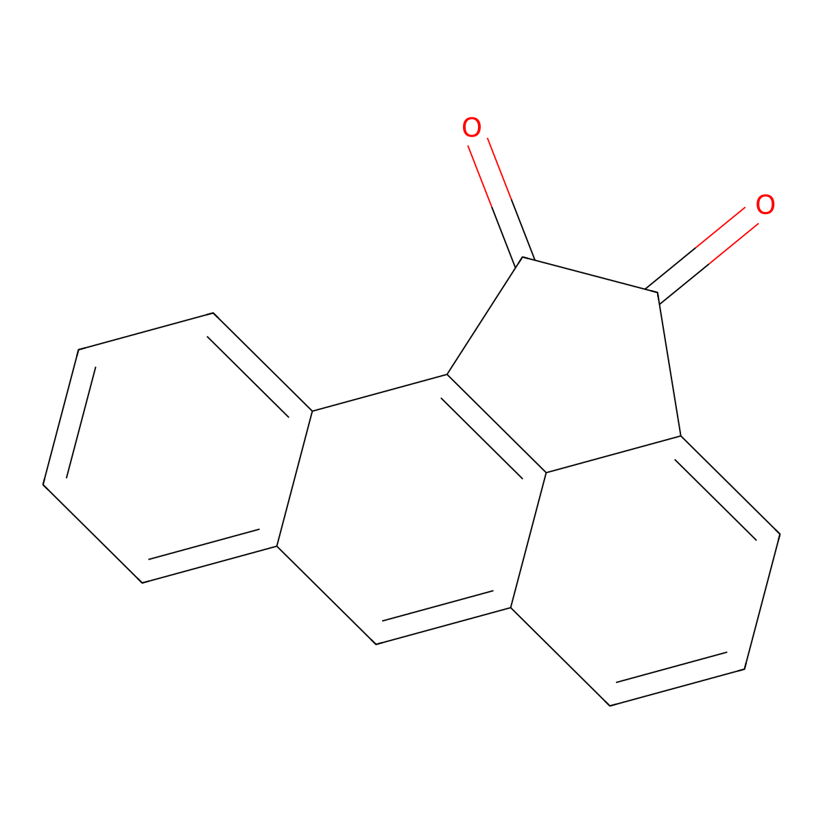 1,2-Aceanthrylenedione molecular structure, CAS 6373-11-1