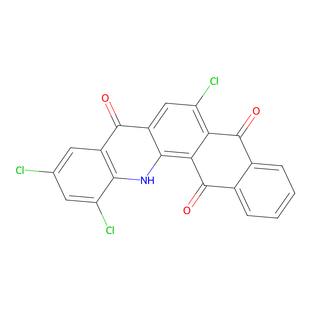 Vat Violet 14 molecular structure, CAS 6373-31-5