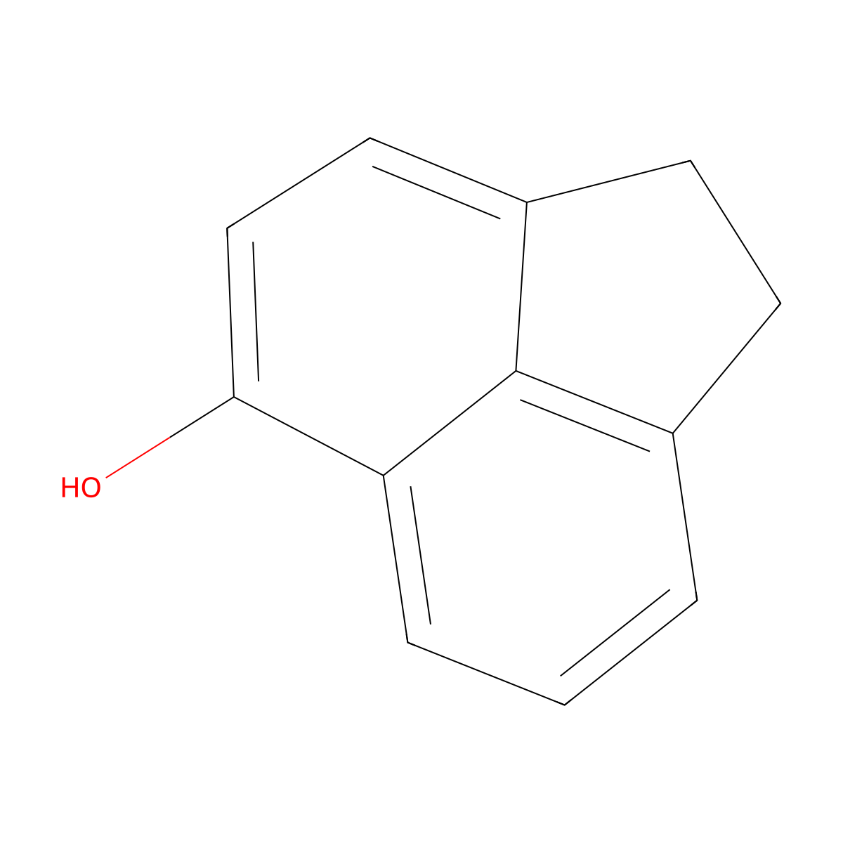 1,2-Dihydroacenaphthylen-5-ol molecular structure, CAS 6373-33-7
