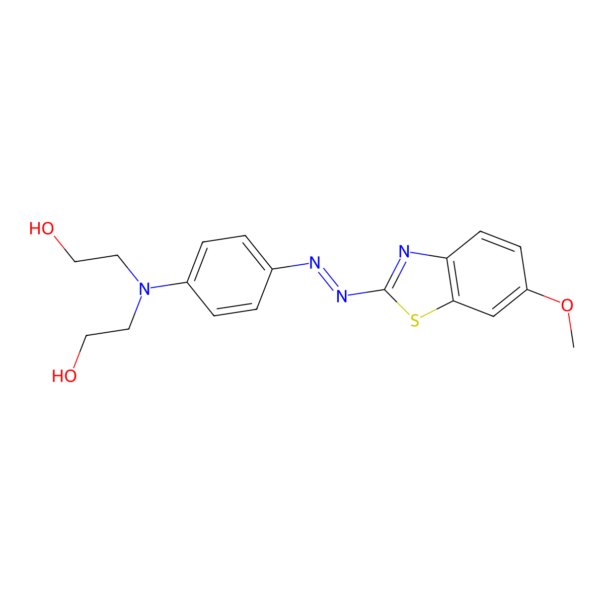 Disperse Red 58 molecular structure, CAS 6373-93-9