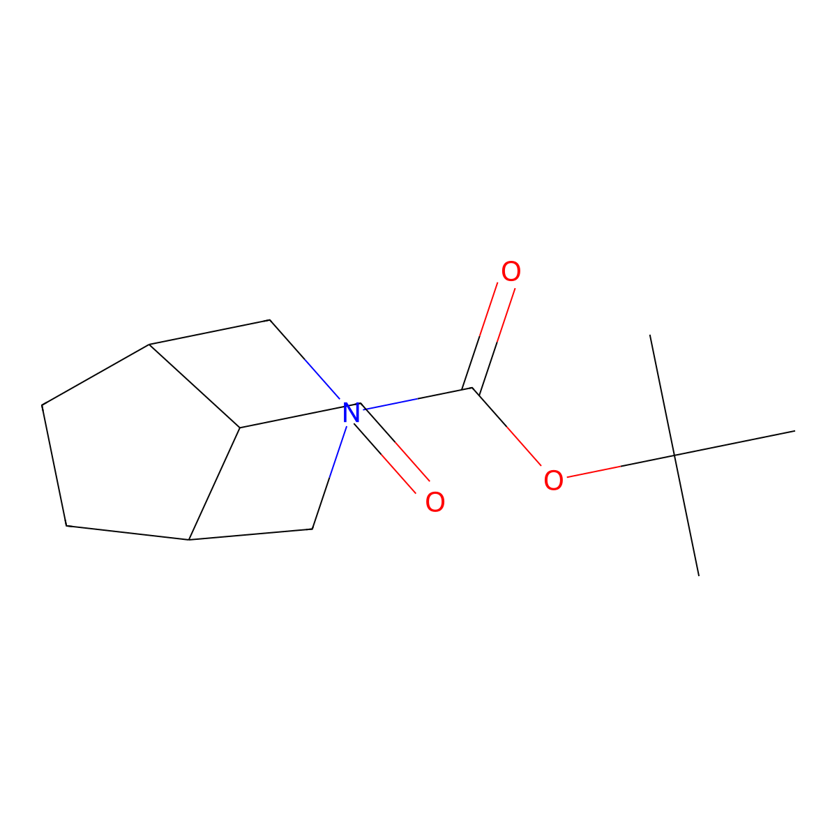 Tert-butyl 8-formyl-3-azabicyclo[3.2.1]octane-3-carboxylate molecular structure, CAS 637301-17-8