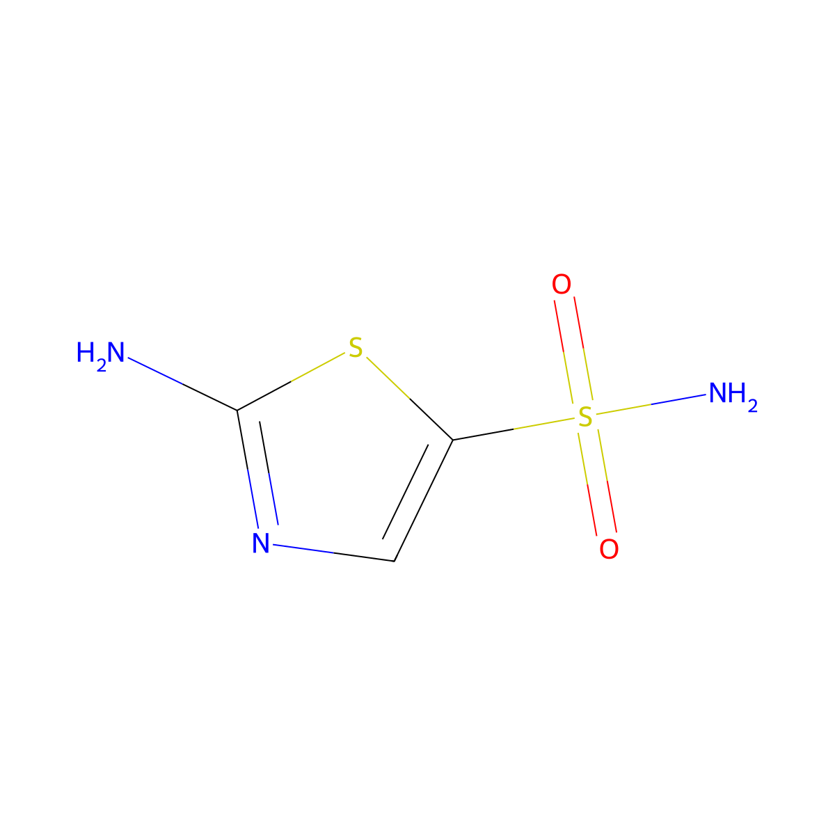 2-Aminothiazole-5-sulfonamide molecular structure, CAS 63735-95-5