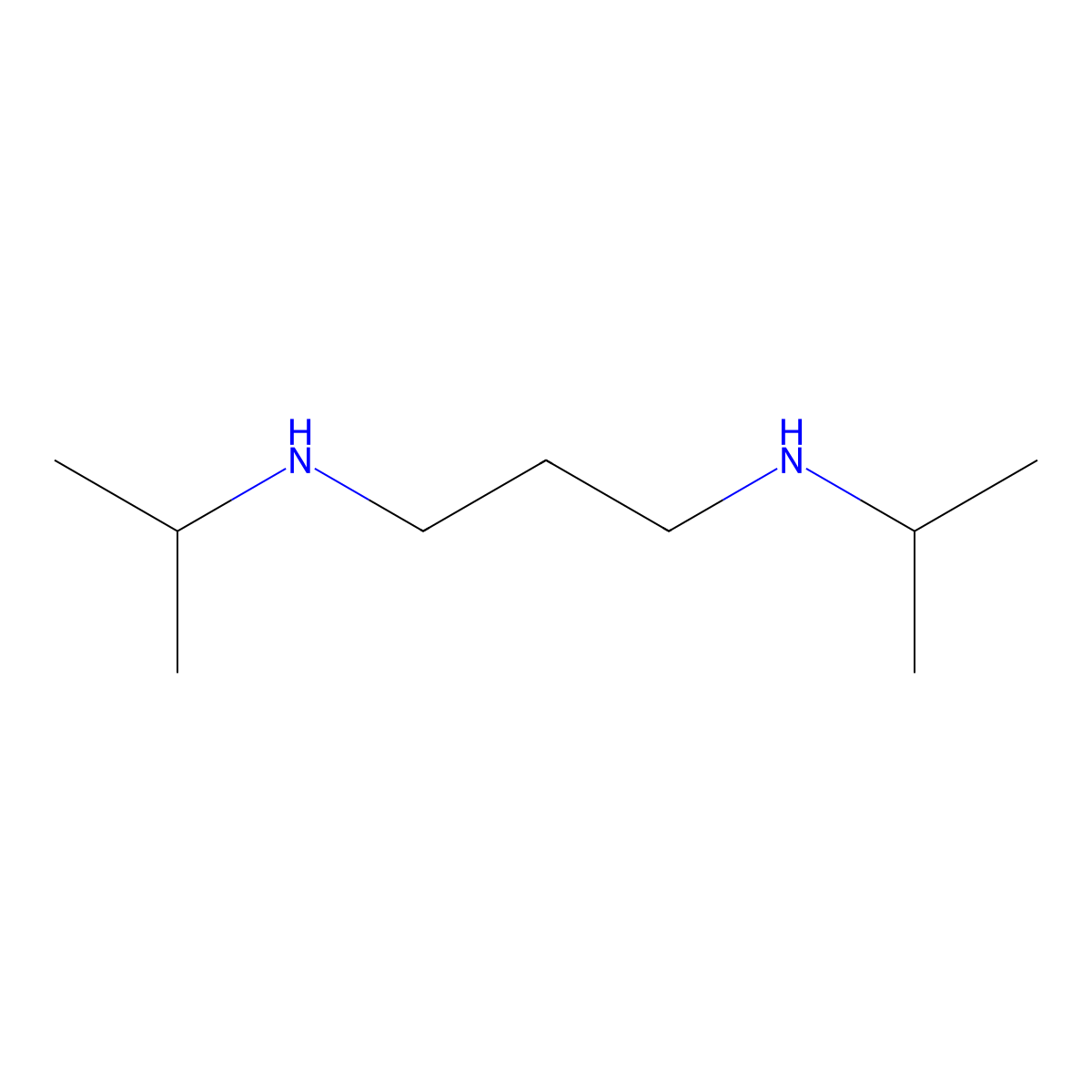 N,N'-Diisopropyl-1,3-propanediamine molecular structure, CAS 63737-71-3