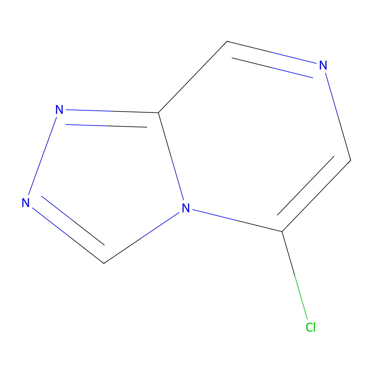 5-Chloro-[1,2,4]triazolo[4,3-a]pyrazine molecular structure, CAS 63744-34-3