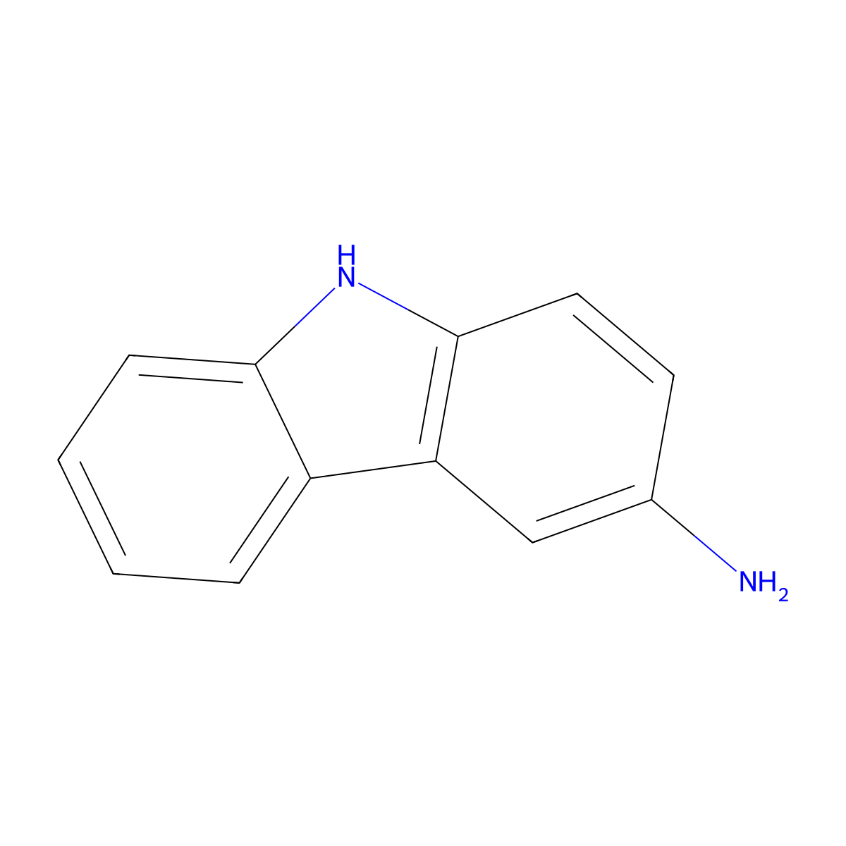 Carbazol-3-amine molecular structure, CAS 6377-12-4