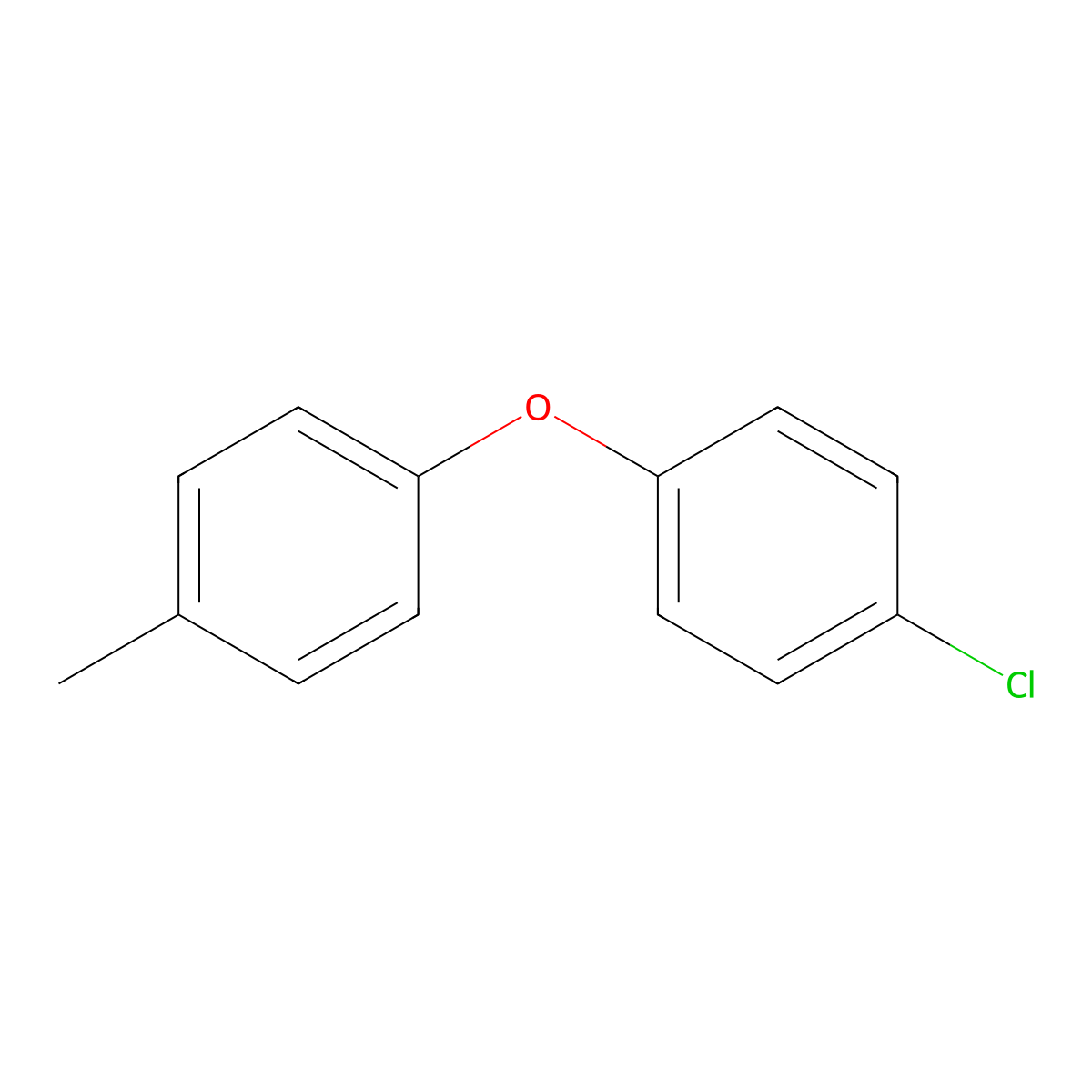 1-Chloro-4-(4-methylphenoxy)benzene molecular structure, CAS 6377-63-5