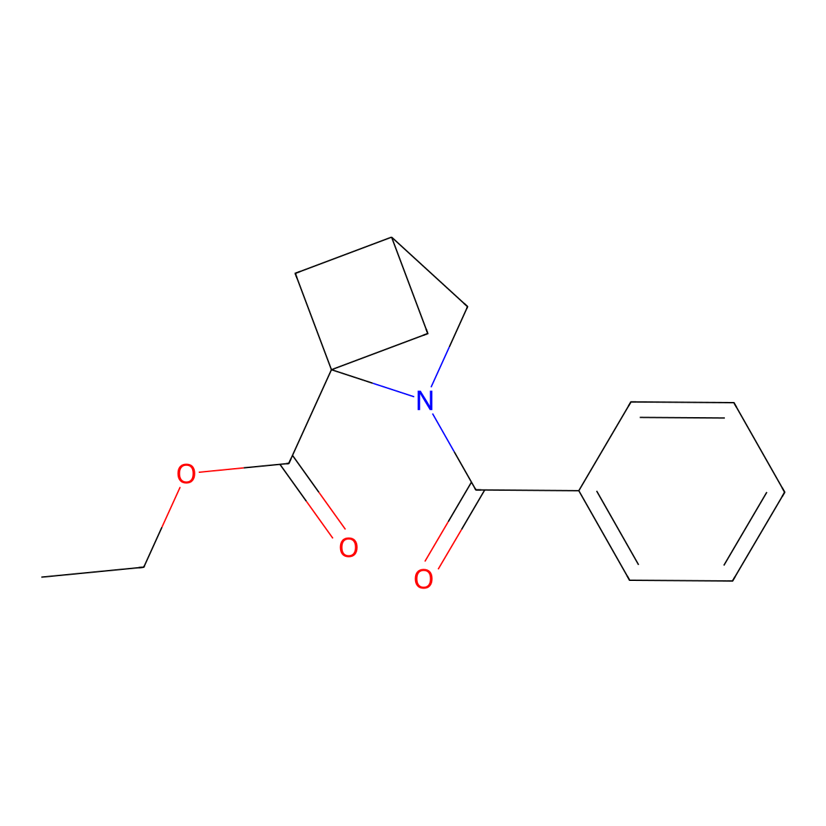 Ethyl 2-benzoyl-2-azabicyclo[2.1.1]hexane-1-carboxylate molecular structure, CAS 637739-93-6