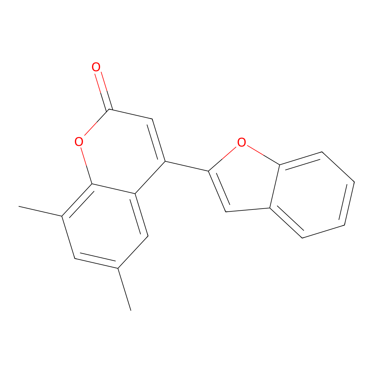 4-(1-benzofuran-2-yl)-6,8-dimethyl-2H-chromen-2-one molecular structure, CAS 637751-72-5