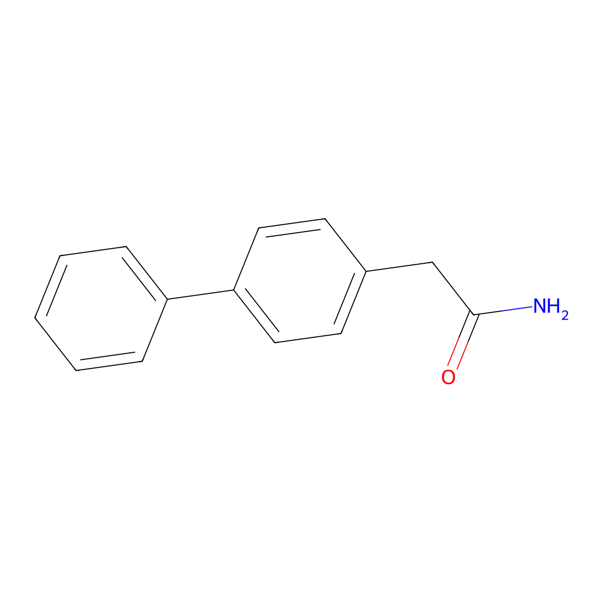 [1,1'-Biphenyl]-4-acetamide molecular structure, CAS 63780-50-7