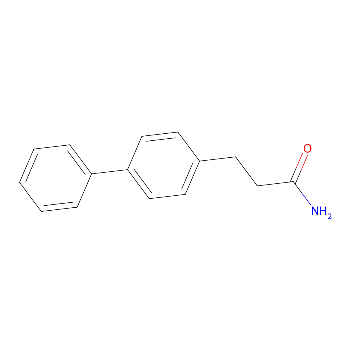 [1,1a(2)-Biphenyl]-4-propanamide molecular structure, CAS 63780-51-8