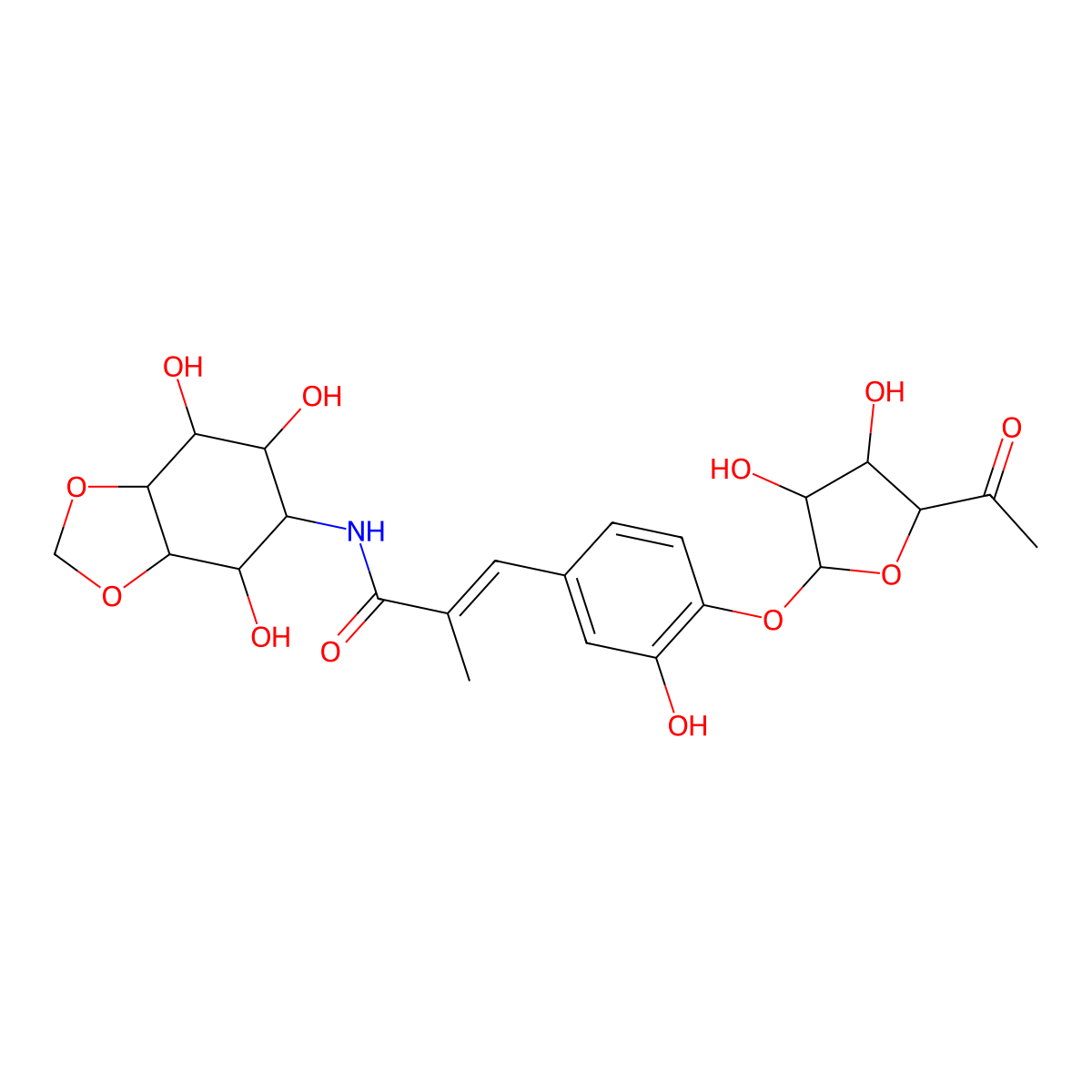 Hygromycin molecular structure, CAS 6379-56-2