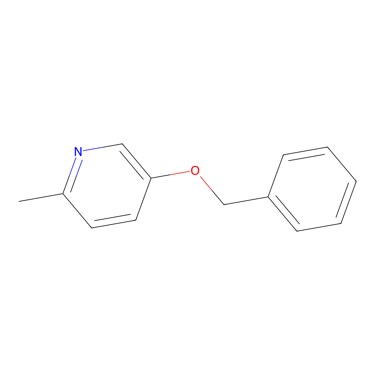 5-(Benzyloxy)-2-methylpyridine molecular structure, CAS 63793-98-6