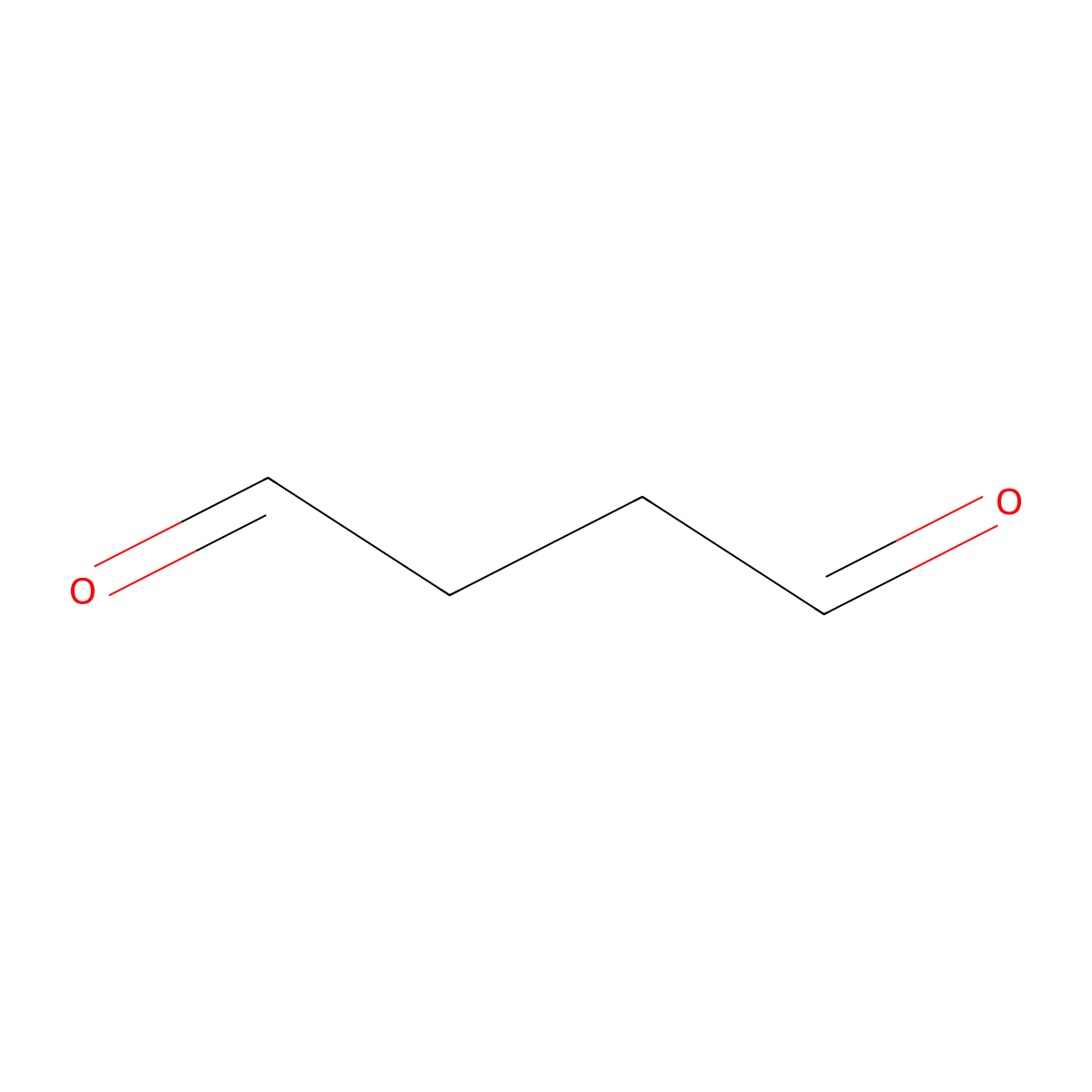 Butanedial molecular structure, CAS 638-37-9