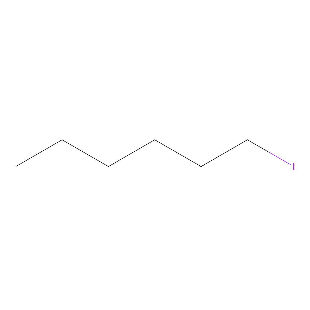1-Iodohexane molecular structure, CAS 638-45-9