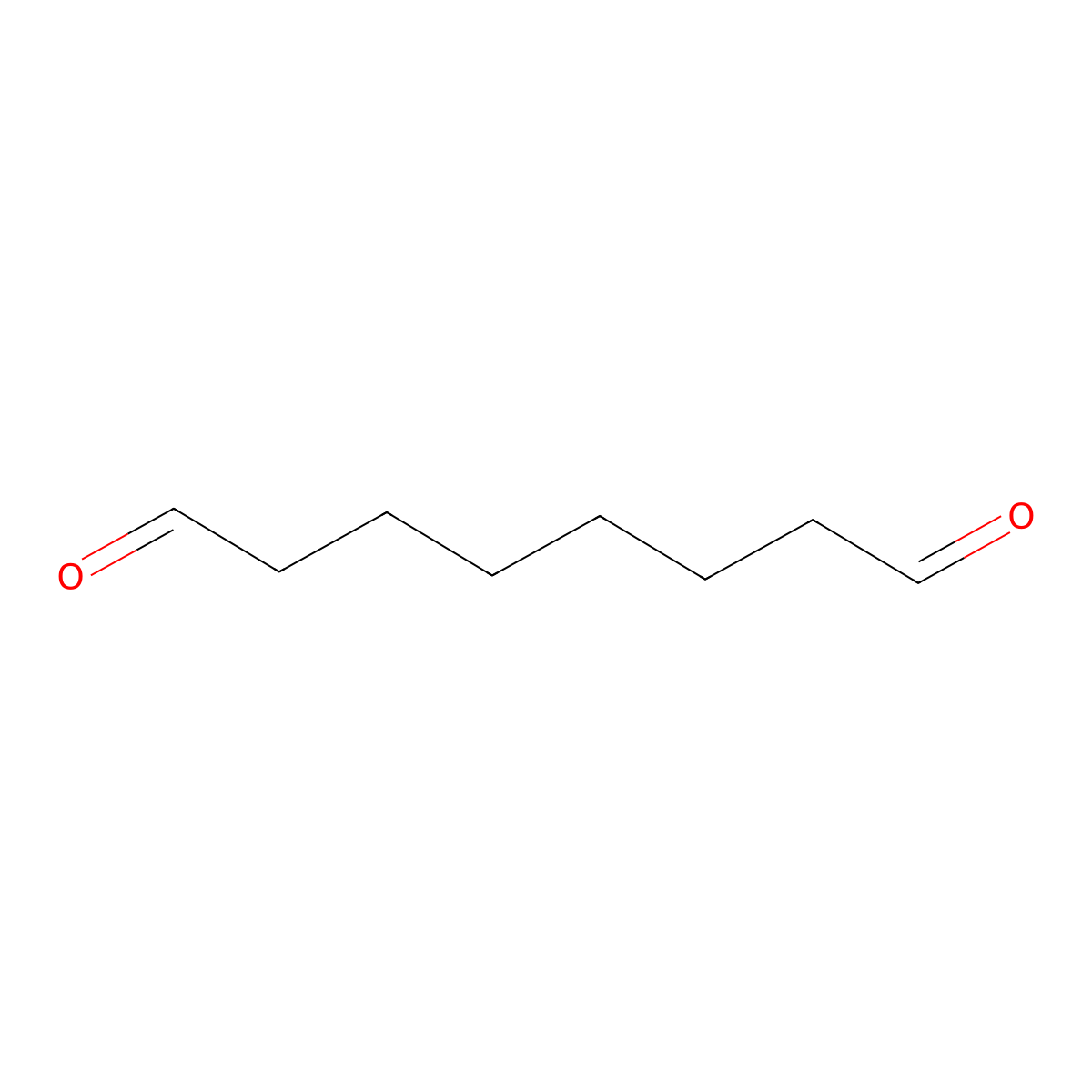 Octanedial molecular structure, CAS 638-54-0