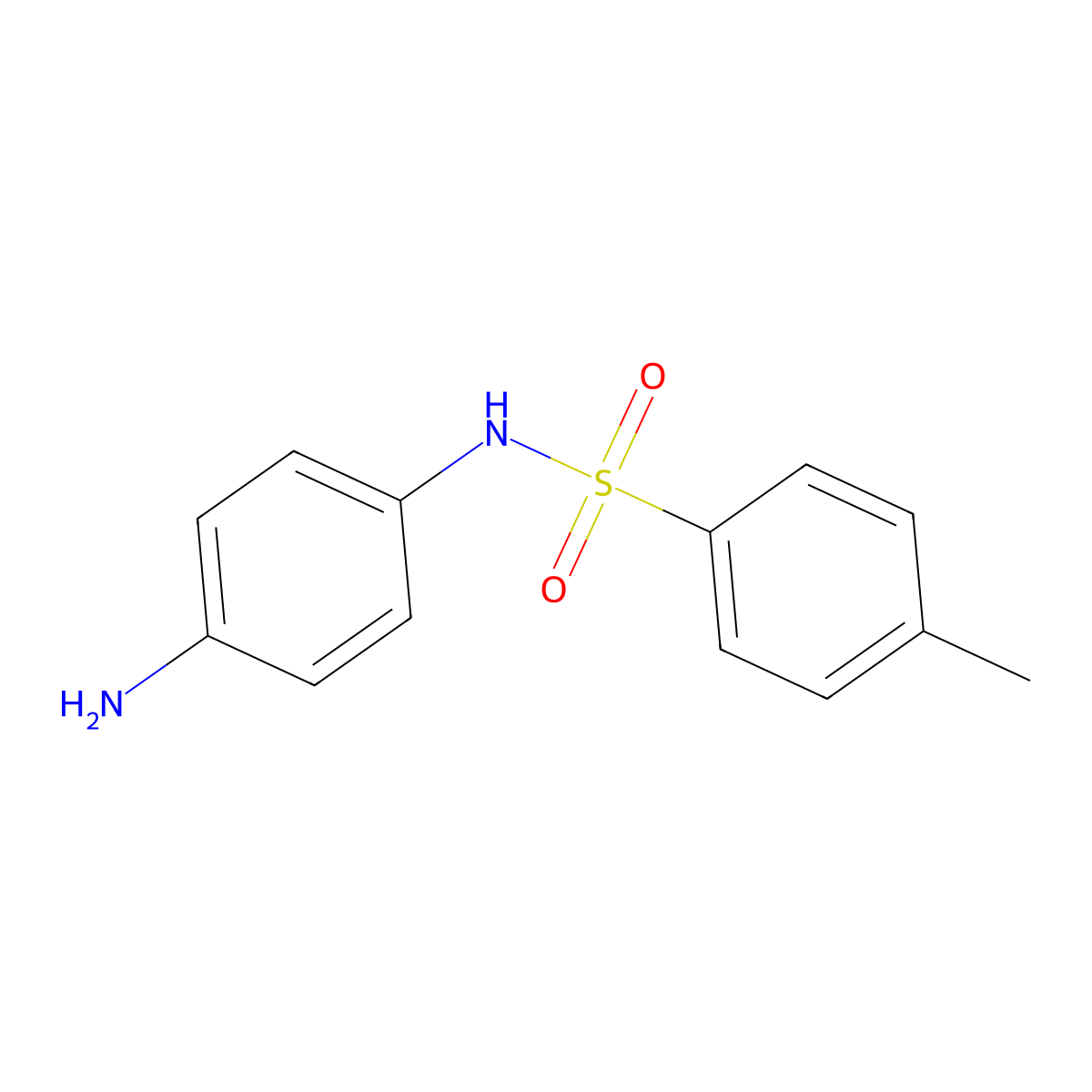 N-(4-Aminophenyl)-4-methylbenzenesulfonamide molecular structure, CAS 6380-08-1