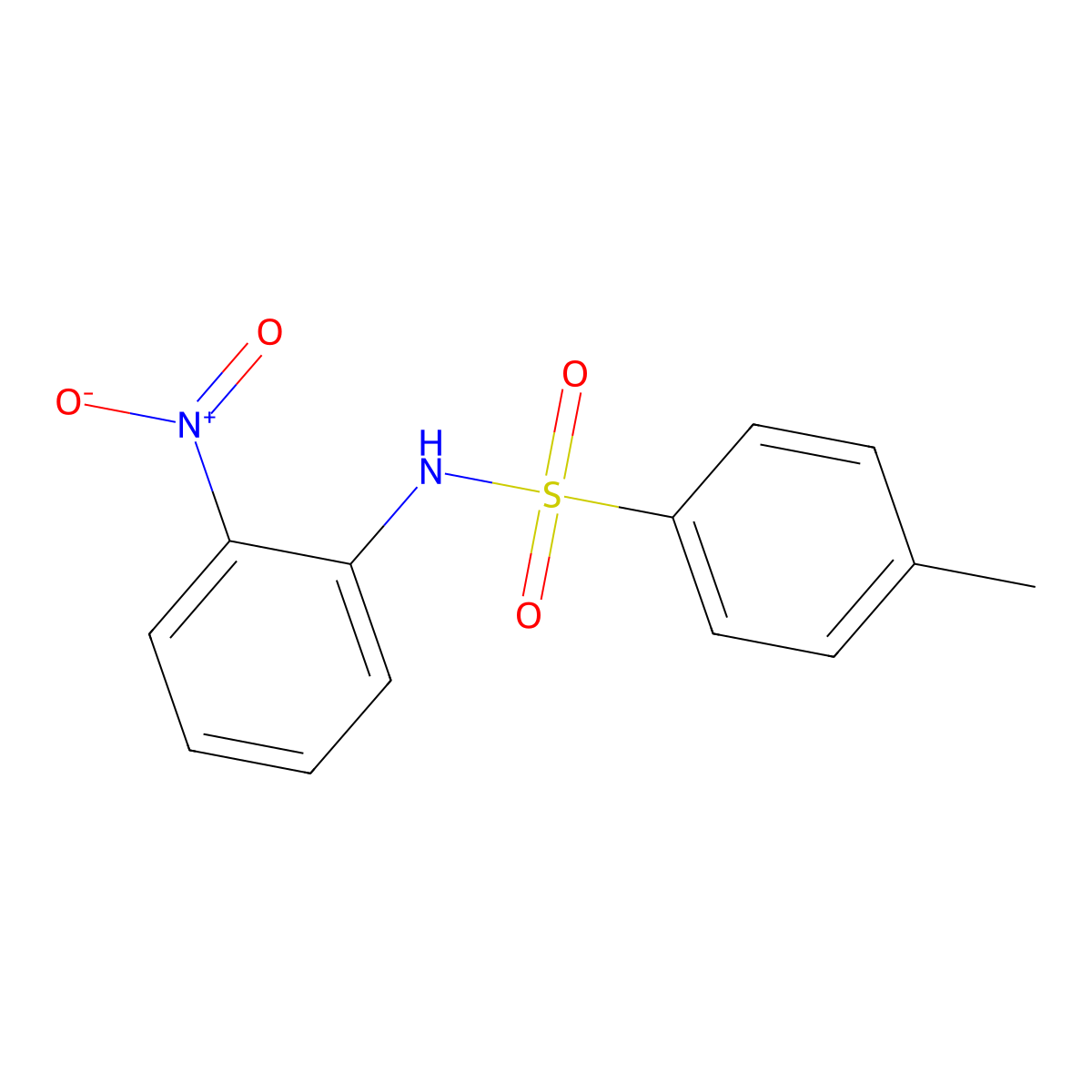 2'-Nitro-p-toluenesulfonanilide molecular structure, CAS 6380-13-8