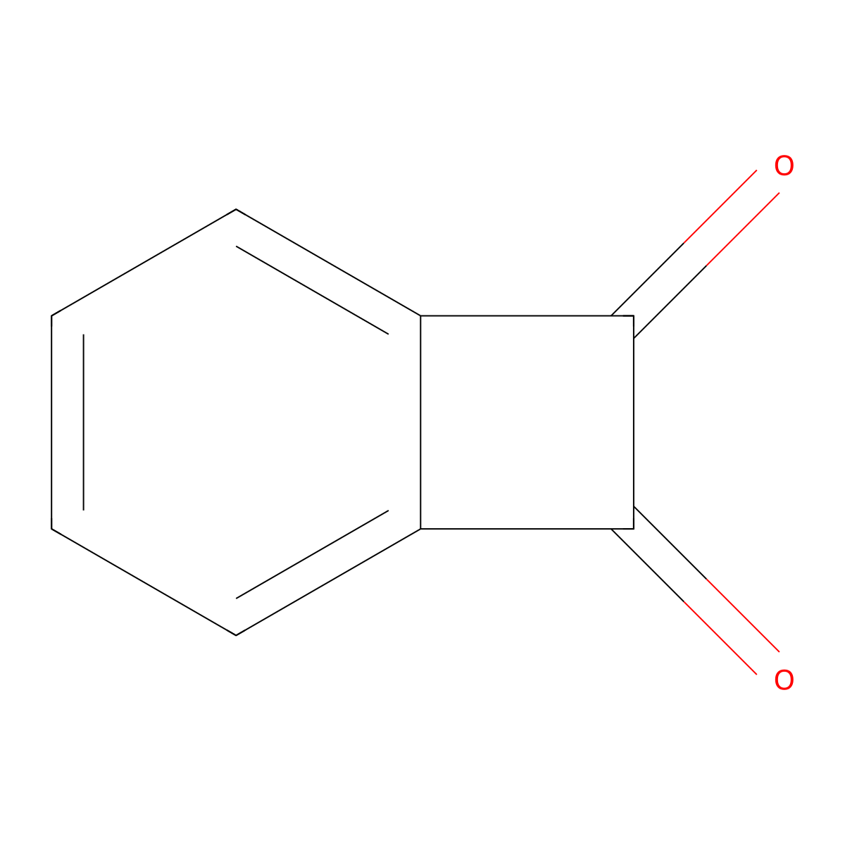 Bicyclo[4.2.0]octa-1,3,5-triene-7,8-dione molecular structure, CAS 6383-11-5
