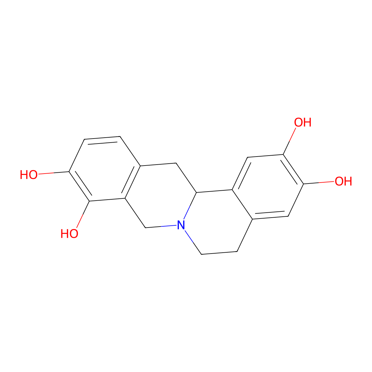 an (S)-7,8,13,14-tetrahydroprotoberberine molecular structure, CAS 63845-20-5