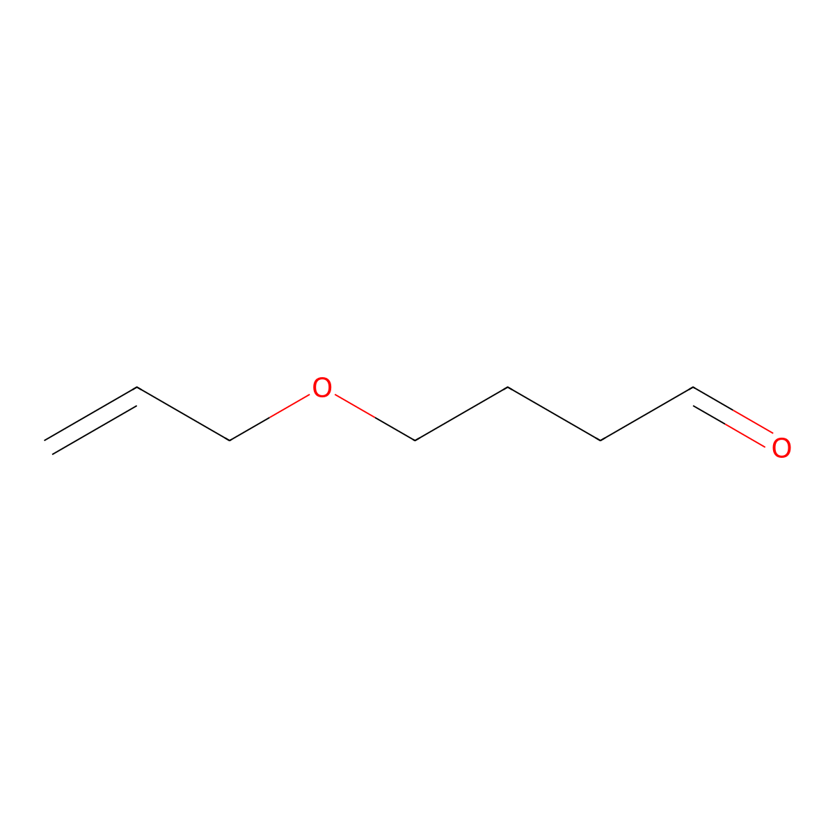 4-(Prop-2-en-1-yloxy)butanal molecular structure, CAS 63880-78-4