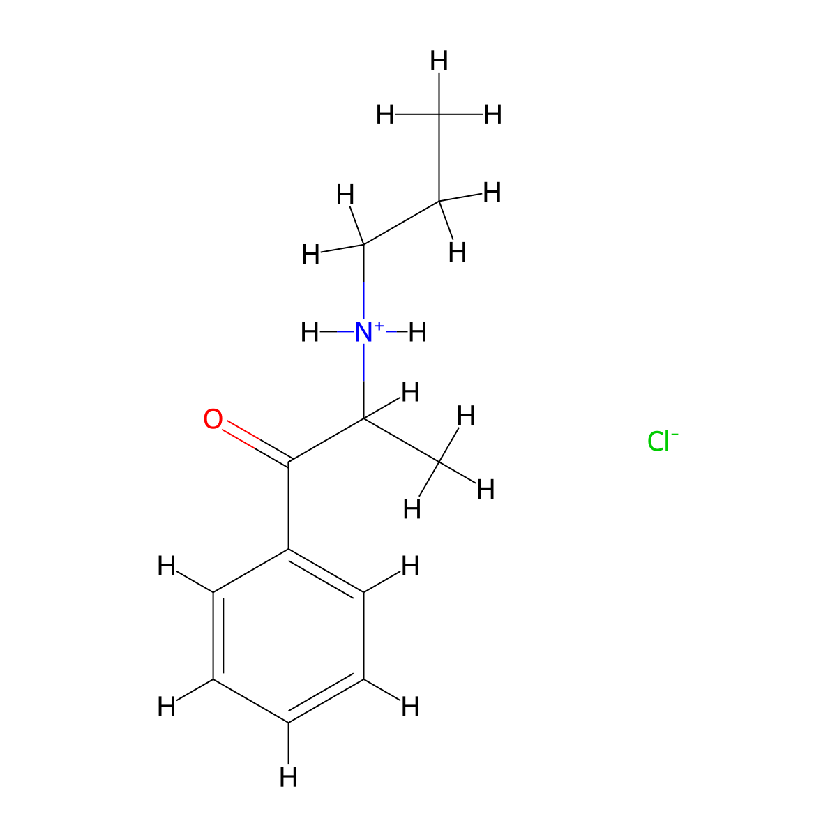 (+-)-alpha-(1-(Propylamino)ethyl)benzaldehyde hydrochloride molecular structure, CAS 63887-48-9