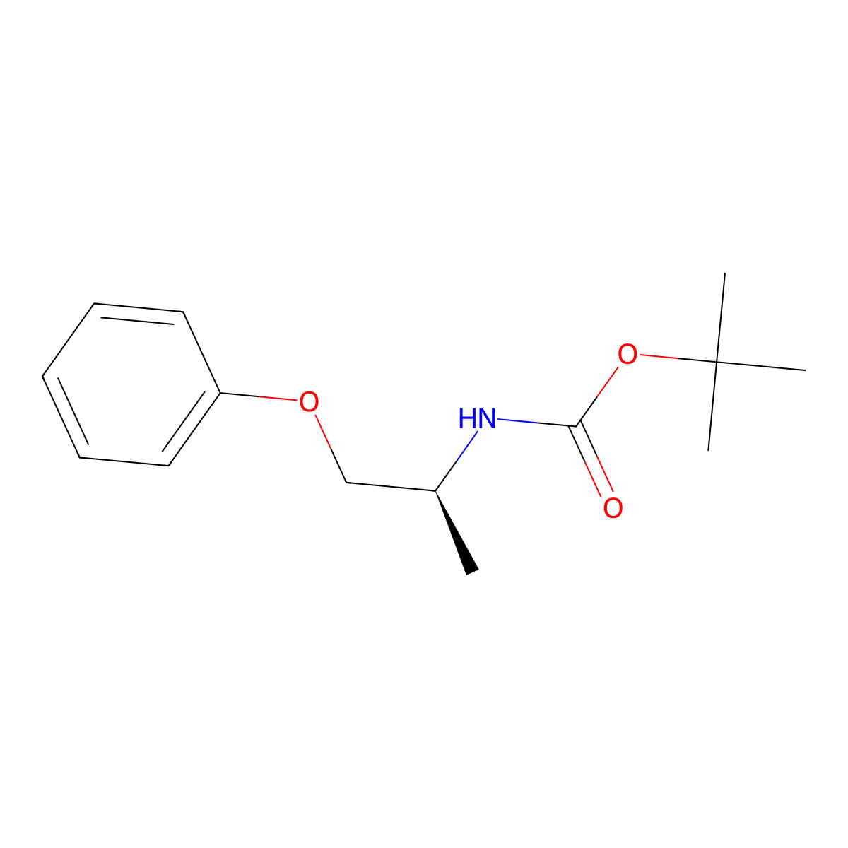 (S)-N-Boc-1-phenoxy-2-propanamine molecular structure, CAS 639010-94-9