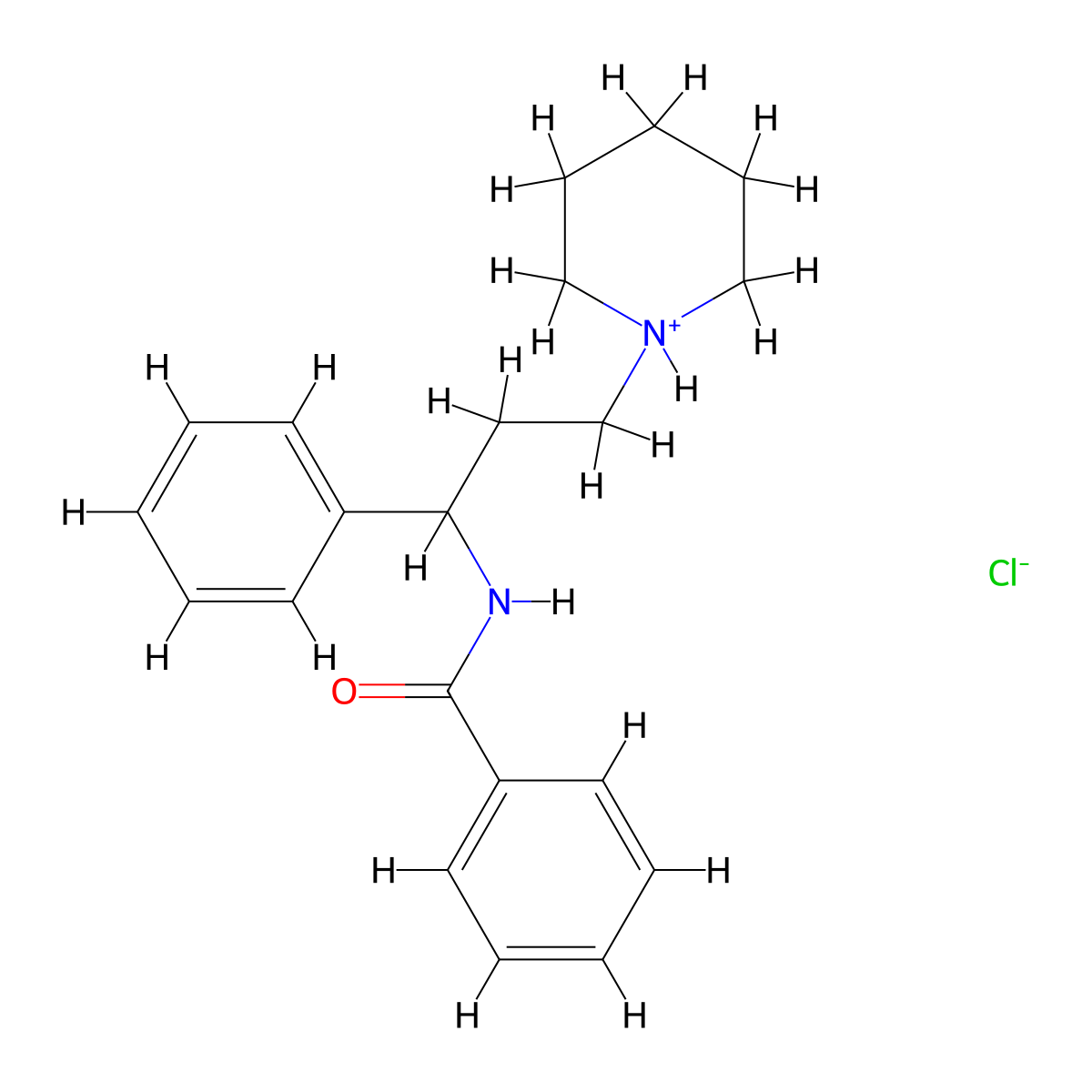 Digammacaine molecular structure, CAS 63906-88-7