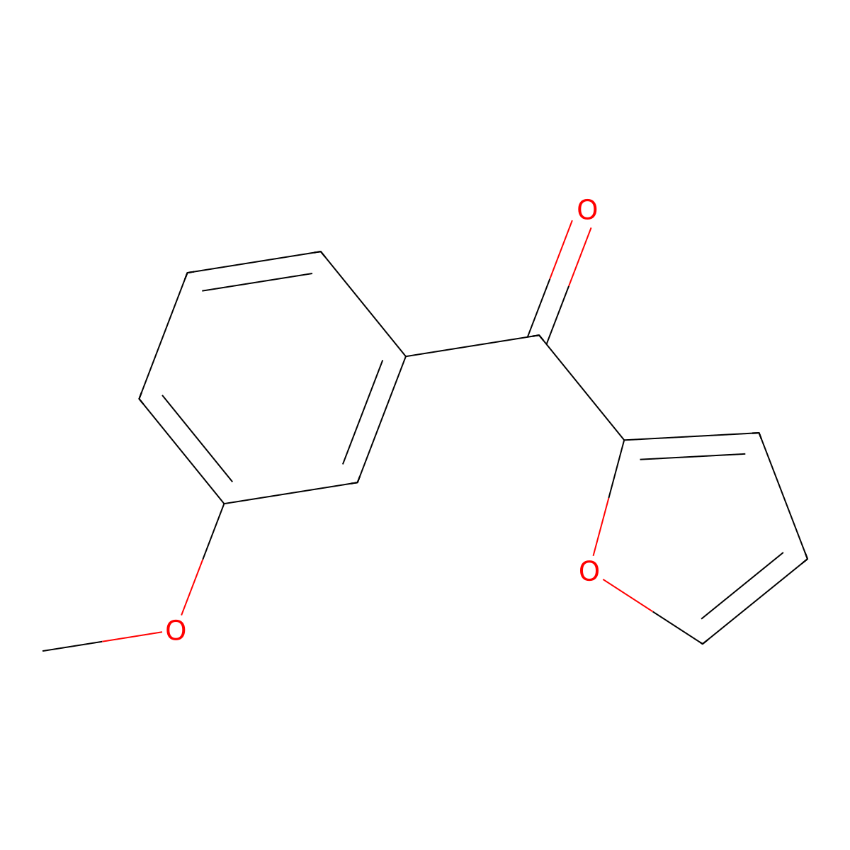 2-(3-Methoxybenzoyl)furan molecular structure, CAS 639086-73-0