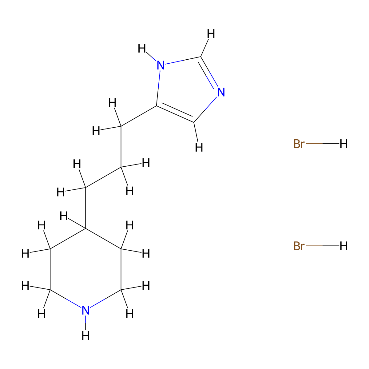VUF 5681 dihydrobromide molecular structure, CAS 639089-06-8