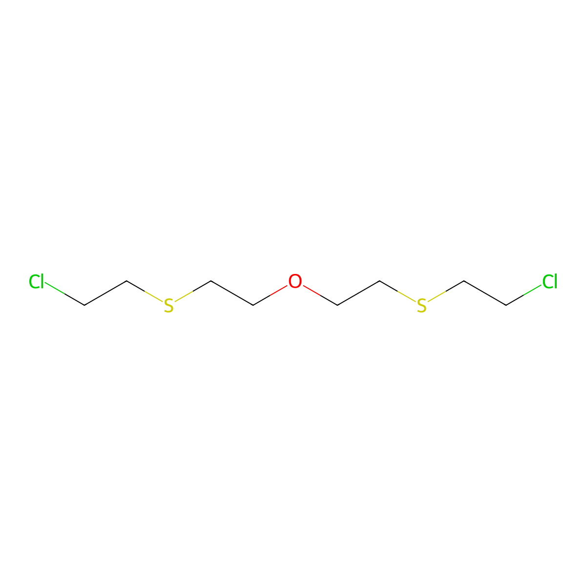 O-Mustard molecular structure, CAS 63918-89-8