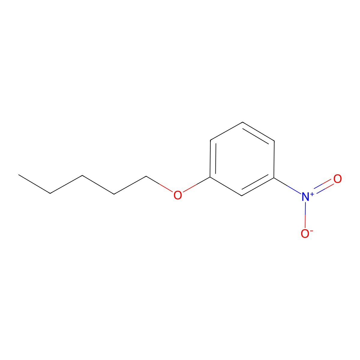 1-Nitro-3-(pentyloxy)benzene molecular structure, CAS 63929-86-2