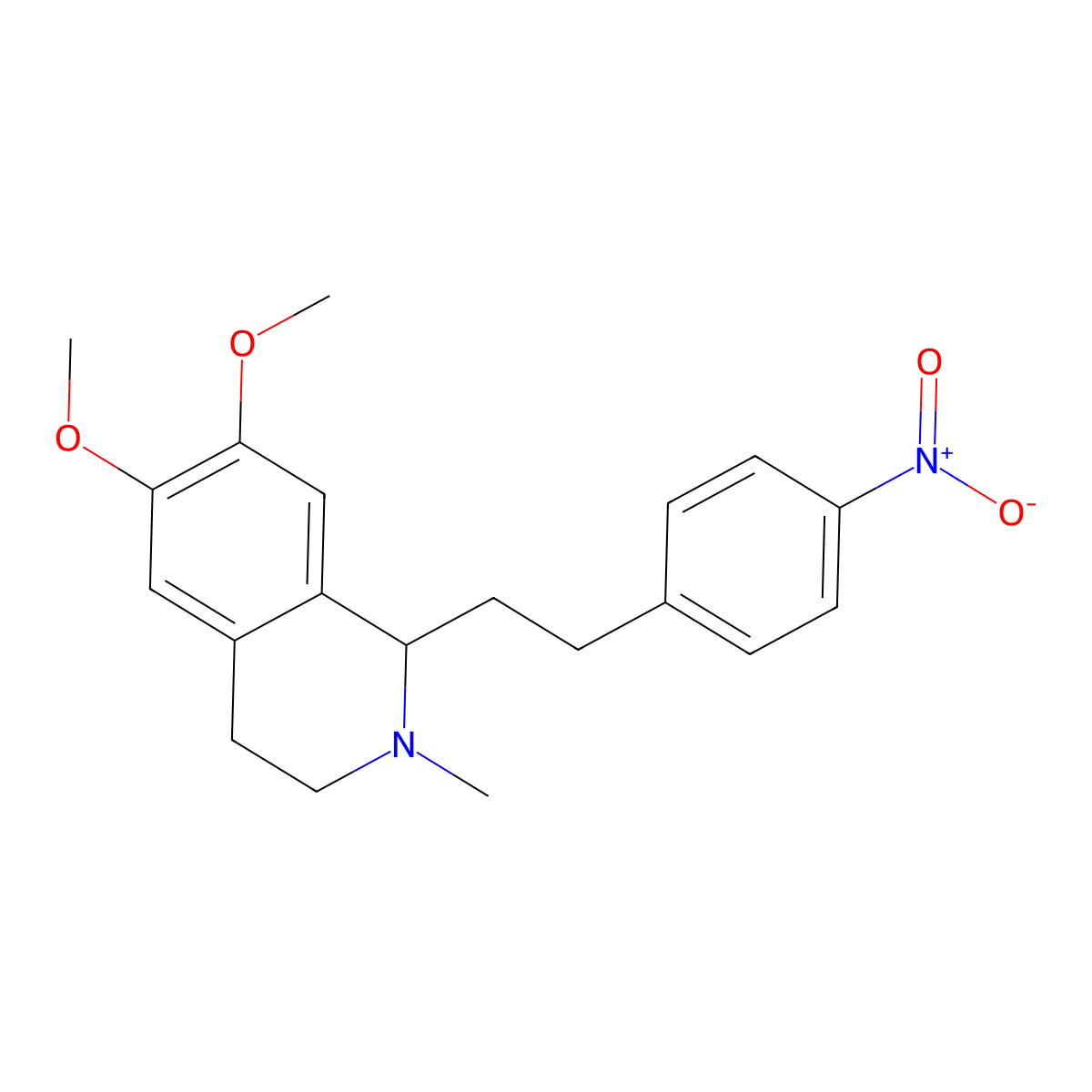4'-Nitromethopholine molecular structure, CAS 63937-57-5