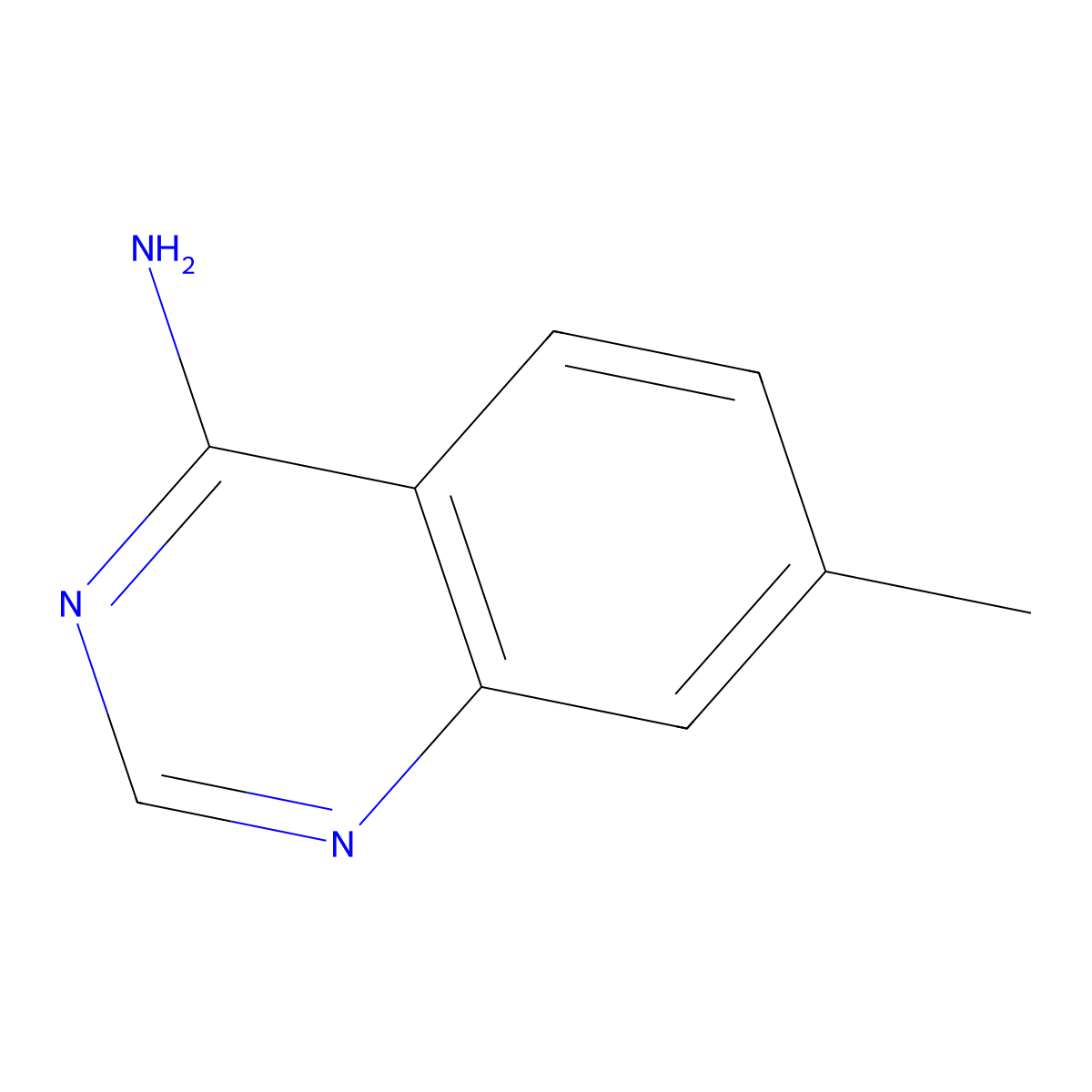 7-Methylquinazolin-4-amine molecular structure, CAS 63963-38-2