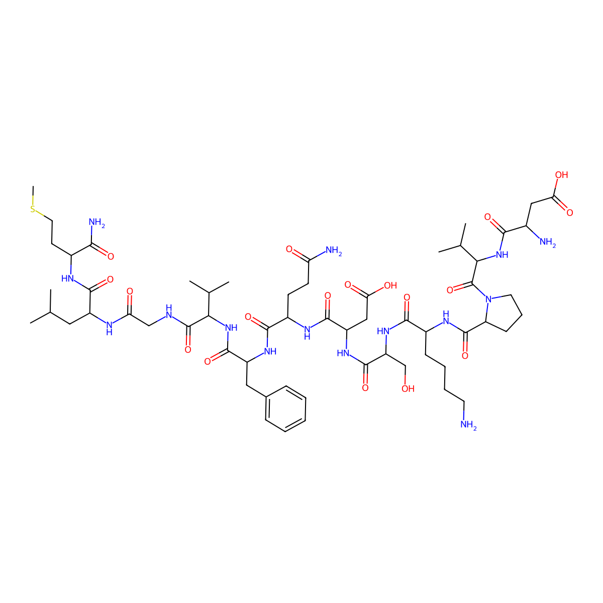 Kassinin molecular structure, CAS 63968-82-1