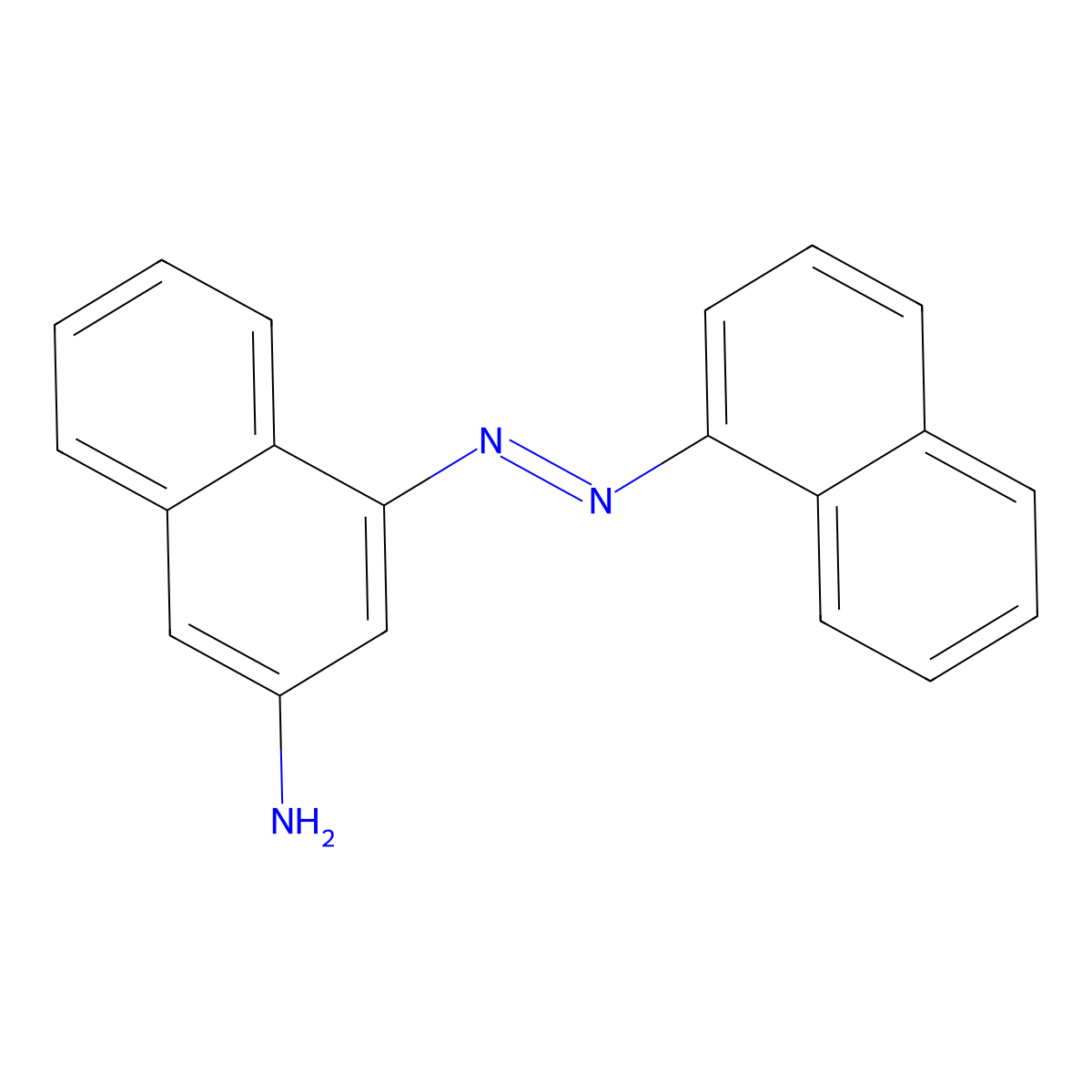 4-(1-Naphthylazo)-2-naphthylamine molecular structure, CAS 63978-93-8