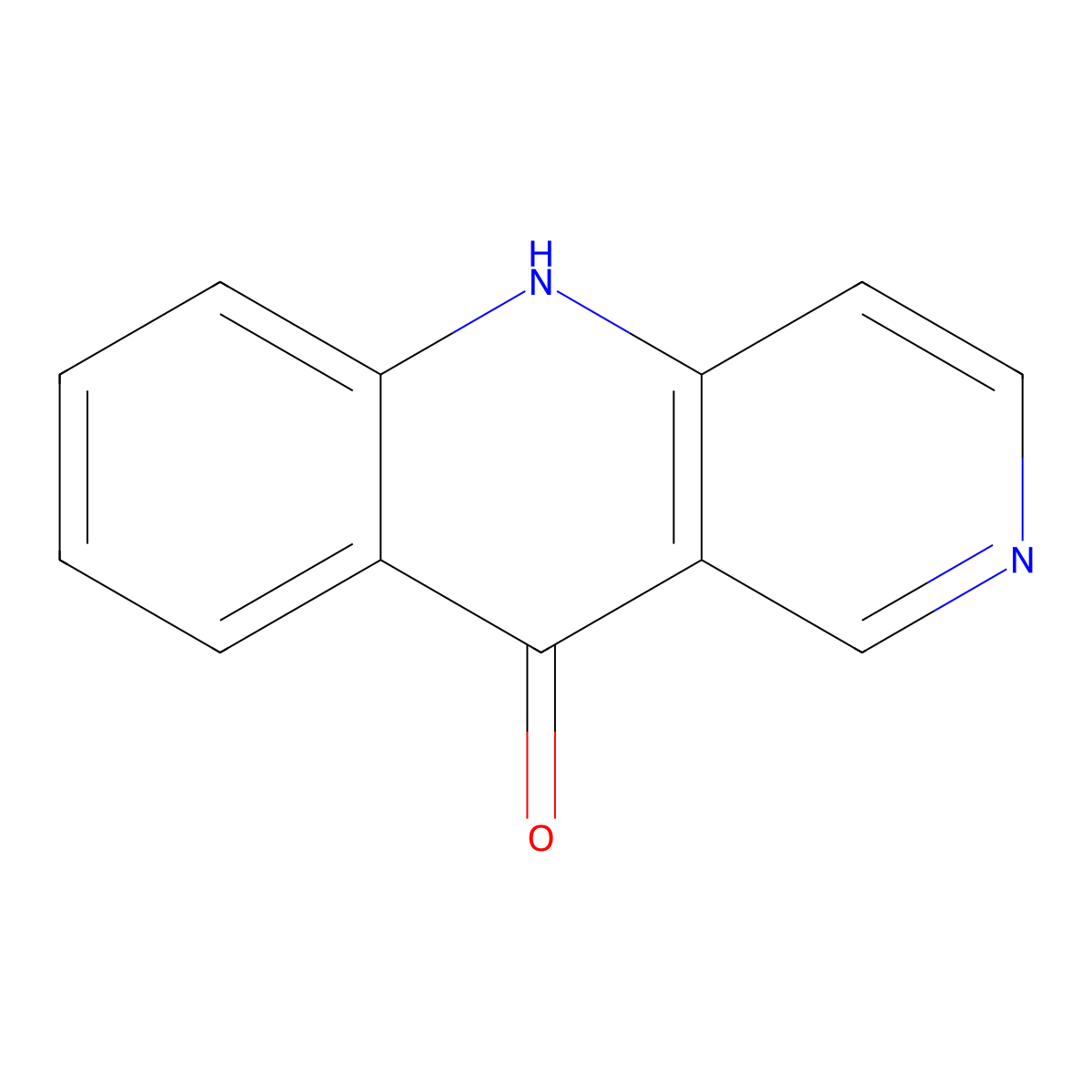 Benzo[b][1,6]naphthyridin-10(5H)-one molecular structure, CAS 64021-57-4