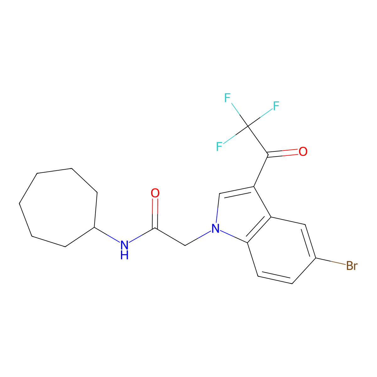 Epoxykynin molecular structure, CAS 640263-95-2