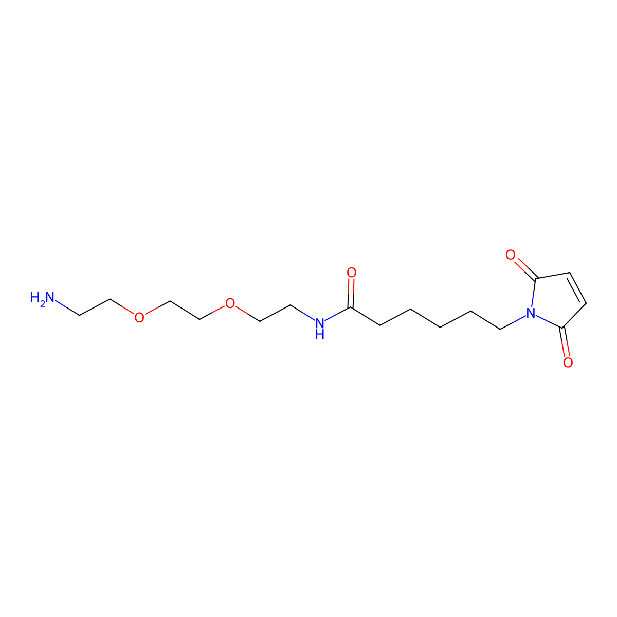 MC-Peg2-NH2 molecular structure, CAS 640267-62-5
