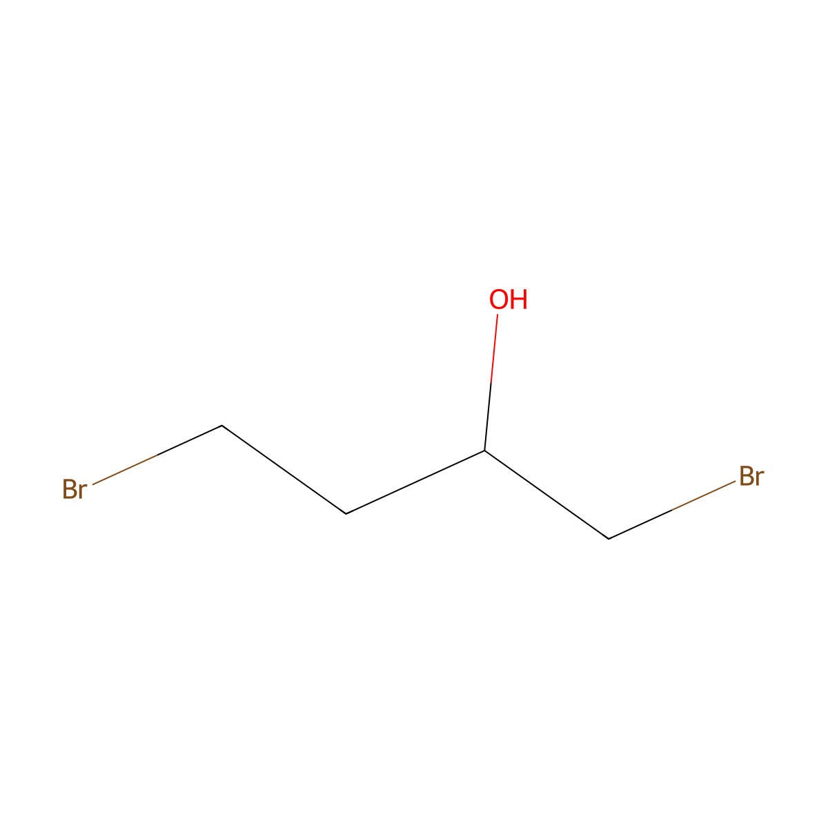 (S)-1,4-Dibromobutan-2-ol molecular structure, CAS 64028-90-6