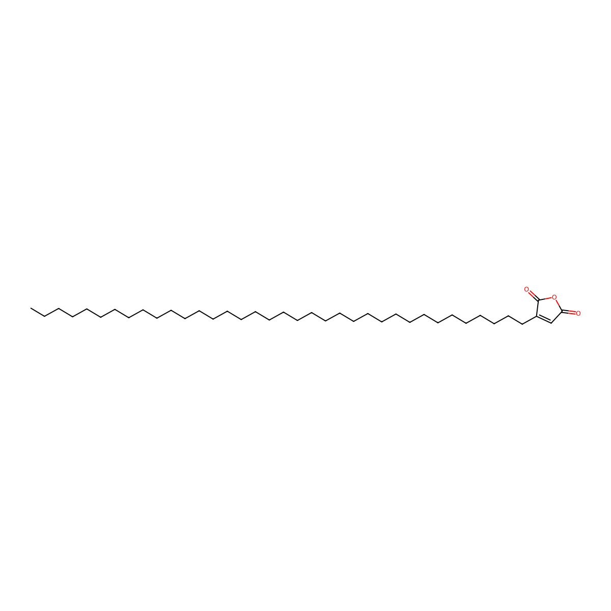 2,5-Furandione, 3-(hexatriaconten-1-yl)dihydro- molecular structure, CAS 64051-60-1