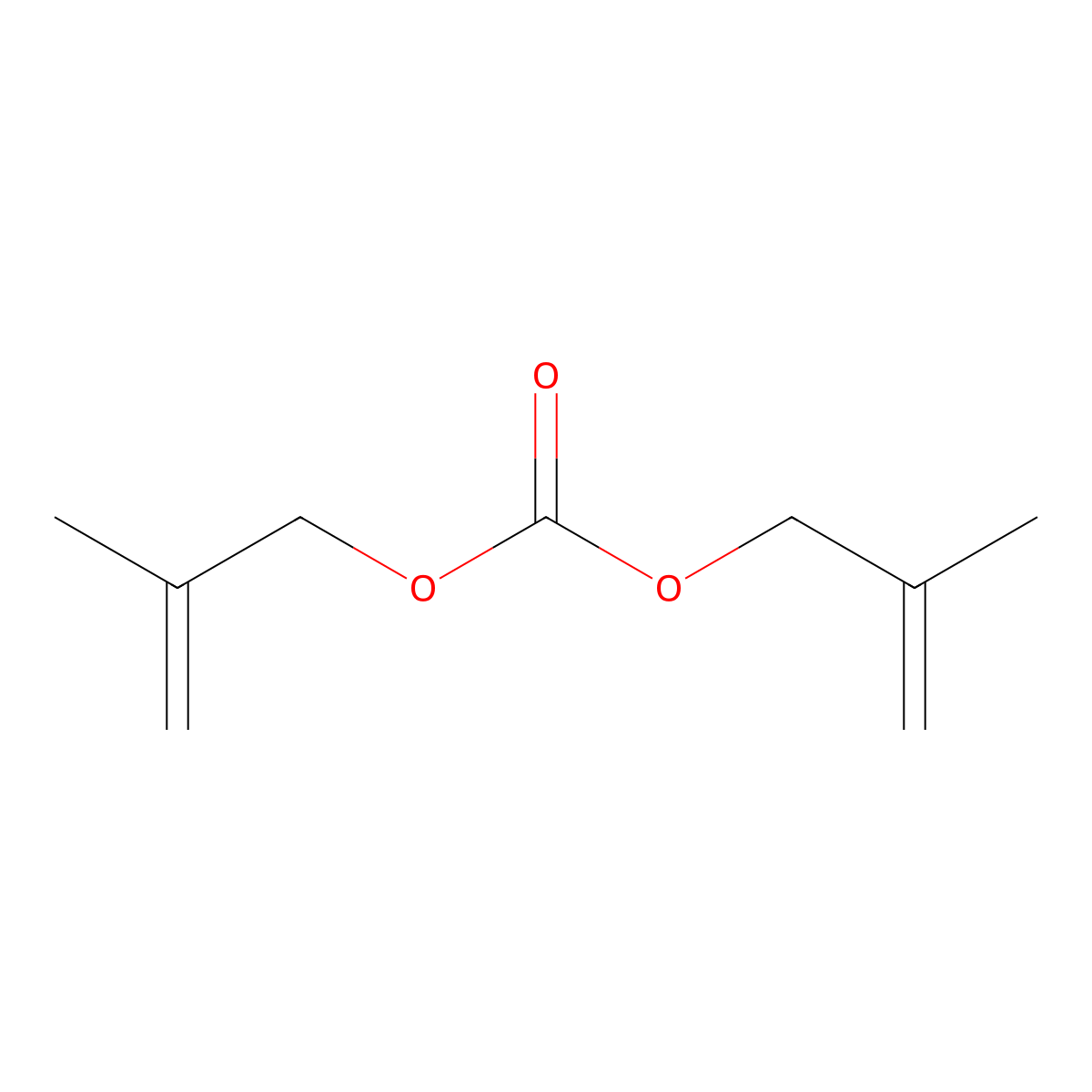 2-Propen-1-ol, 2-methyl-, 1,1'-carbonate molecular structure, CAS 64057-79-0
