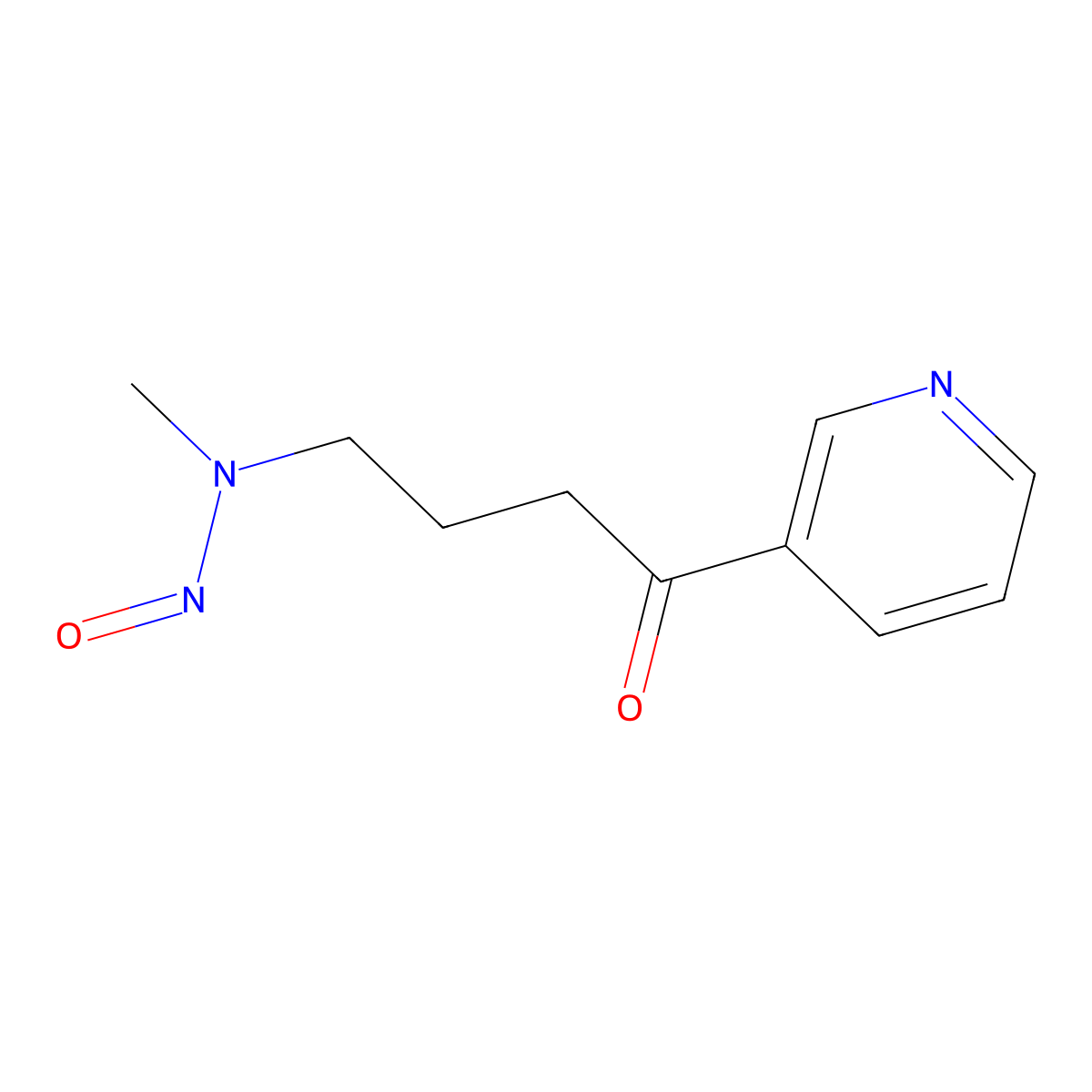 4-(Methylnitrosamino)-1-(3-Pyridyl)-1-Butanone molecular structure, CAS 64091-91-4