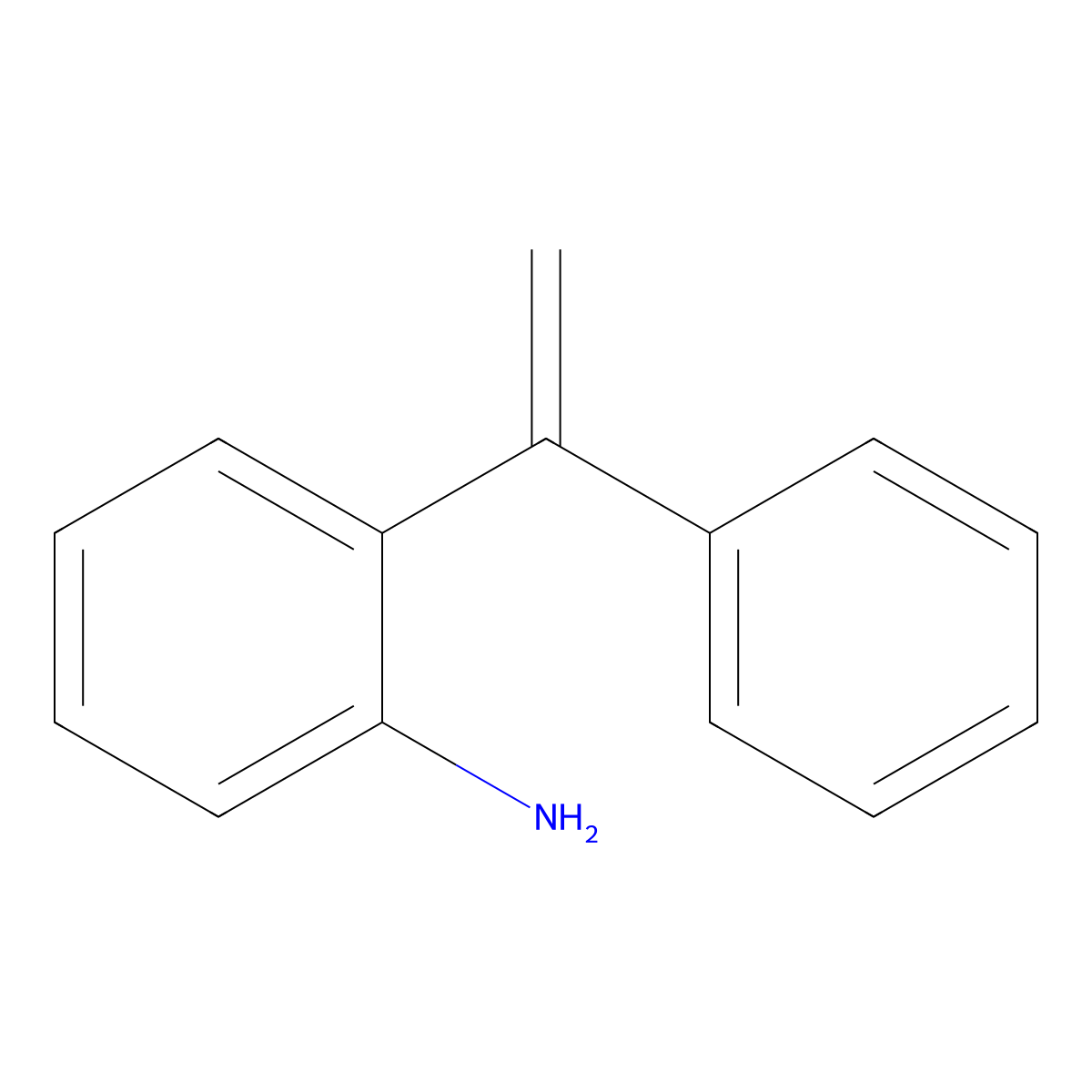 2-(1-Phenylvinyl)aniline molecular structure, CAS 64097-92-3