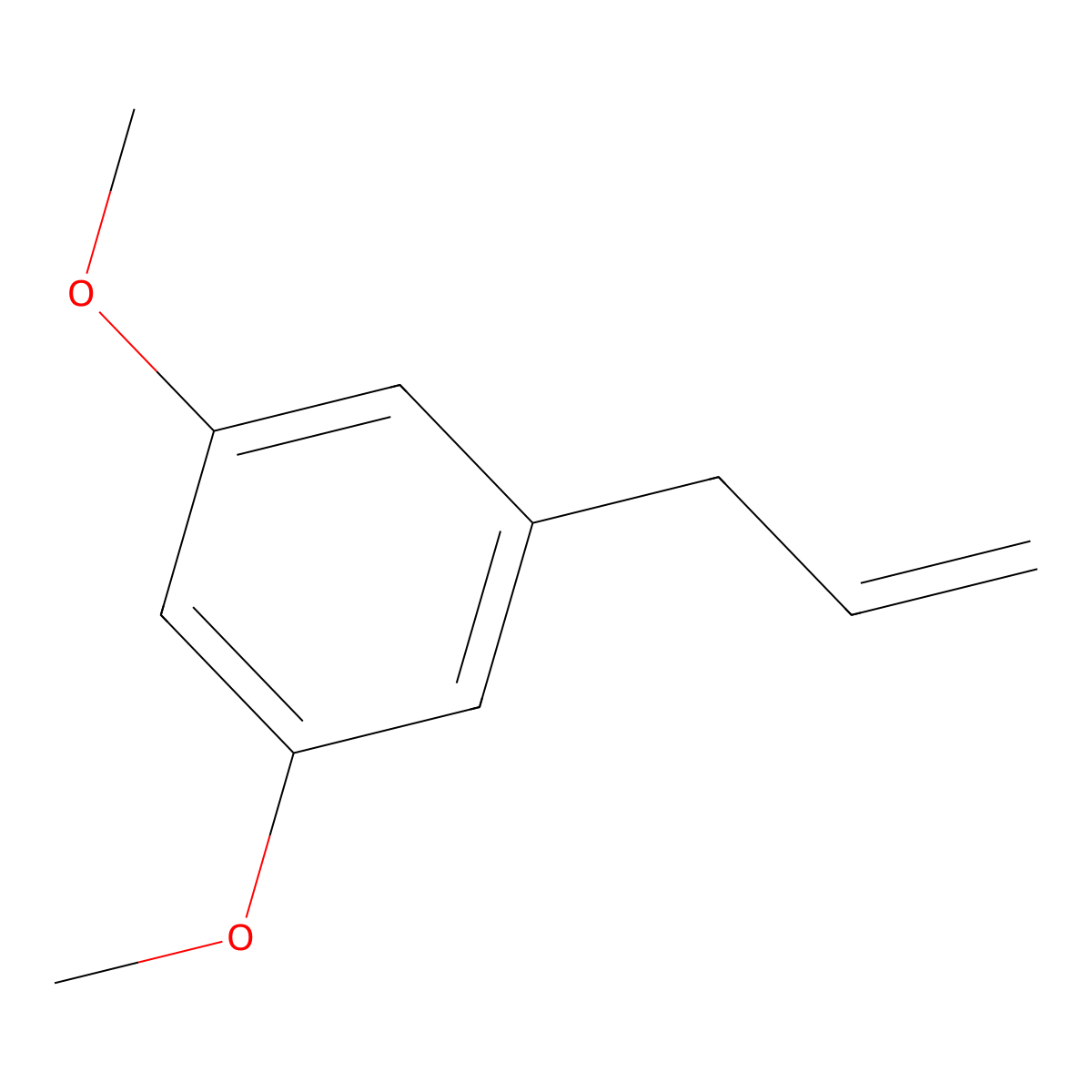 3-(3,5-Dimethoxyphenyl)-1-propene molecular structure, CAS 64118-89-4