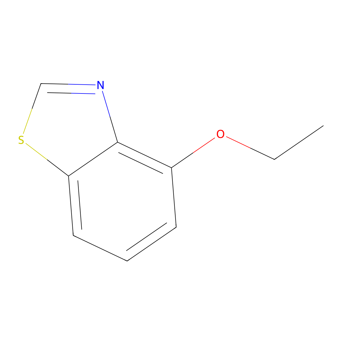 4-Ethoxybenzo[d]thiazole molecular structure, CAS 64126-79-0