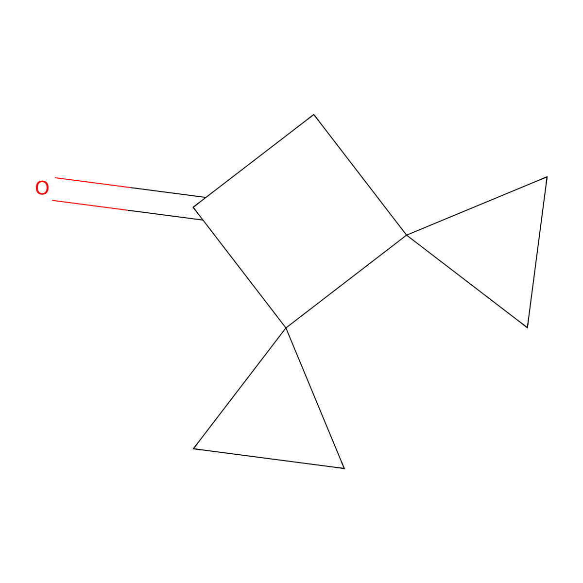 Dispiro[2.0.2^{4}.2^{3}]octan-7-one molecular structure, CAS 64149-36-6