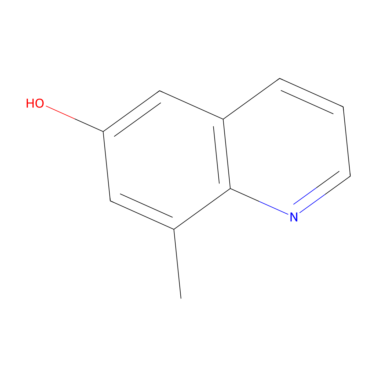 8-Methylquinolin-6-ol molecular structure, CAS 64165-33-9
